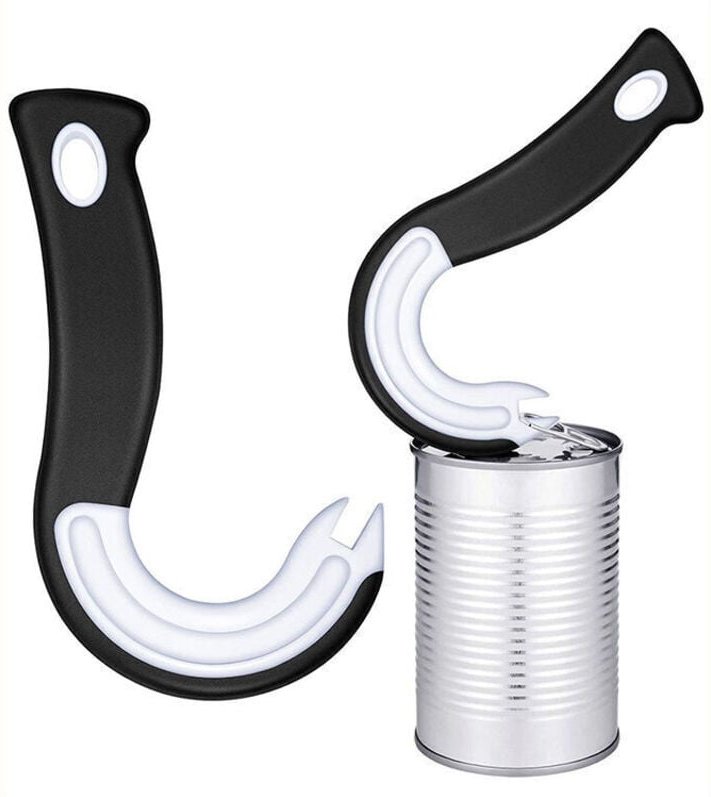 2 pièces ouvre-boîte à anneau facile à ouvrir ouvre-boîte à tirer facilement ouvre-boîte à anneau manuel ouvre-boîte à a...