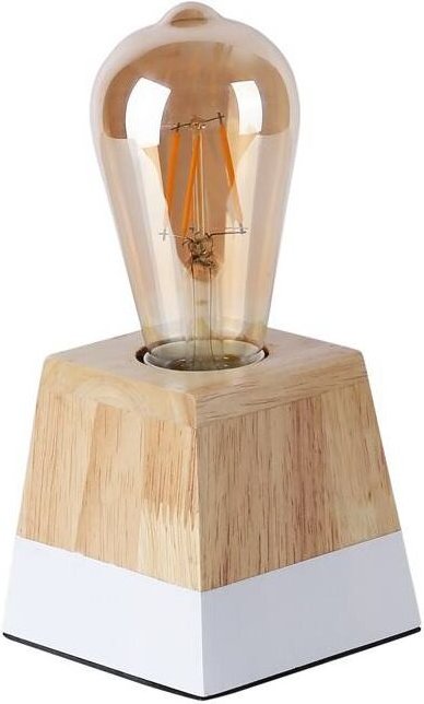 Tischleuchte aus Holz „Laka“