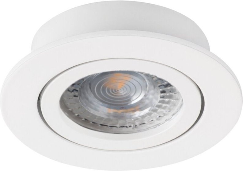 Kanlux Dalla 22437 runde weiße Einbau-Deckenleuchte, beweglich