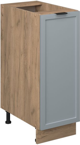 Apothekerschrank Fame-Line, Hellblau-grau, 30 cm ohne Arbeitsplatte, Vicco