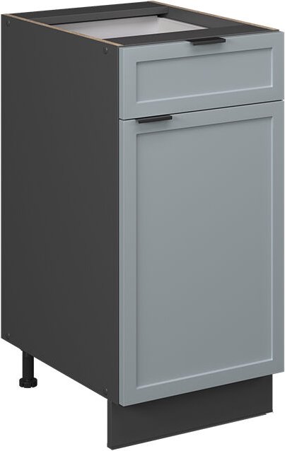 Vicco - Küchenschränke Fame-Line, Hellblau-grau, 40 cm ohne Arbeitsplatte