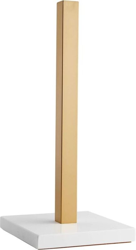 Küchenpapierhandtuchhalter mit kupferplattiertem Marmorsockel