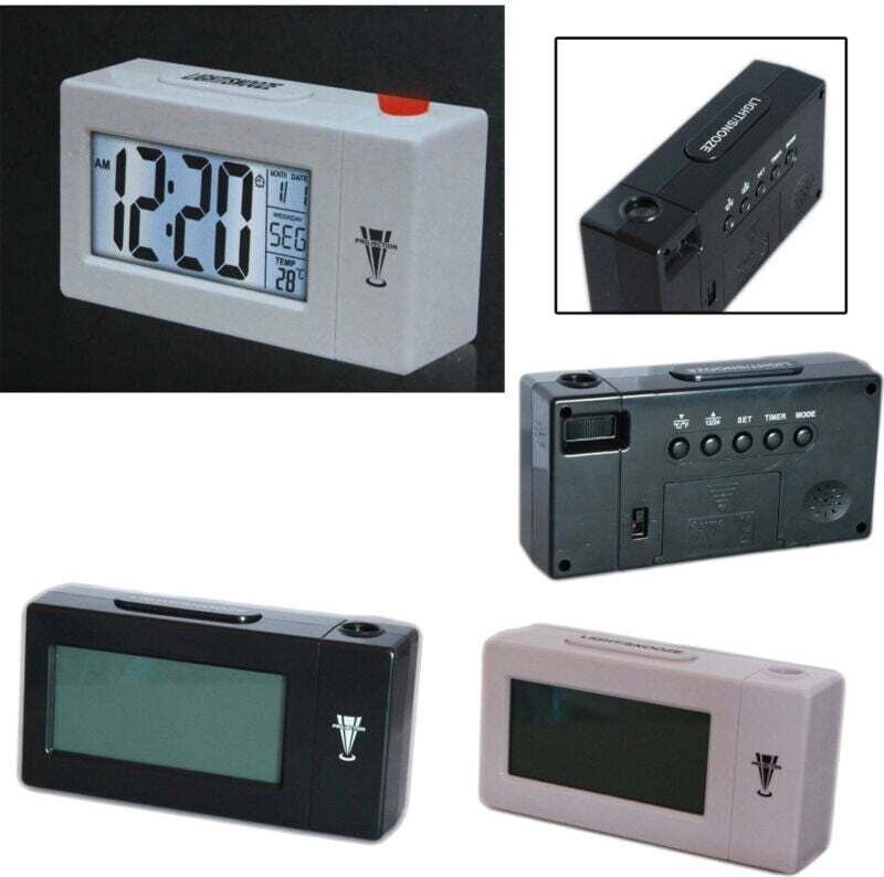 Thumbnail - Wecker Temperaturprojektion LCD-Bildschirm Zeitprojektor AT-618 - - Ymyny