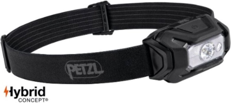 Kompakte Stirnlampe Petzl Aria 1 Wasserdicht - 350 Lumen - Schwarz - Batterien oder Akku - E069BA00