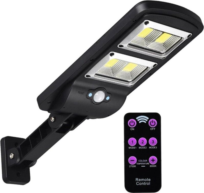 Solar-Außenleuchten led Solar Garten Licht Smart Fernbedienung Garten Wand Lampe mit 3 Modi