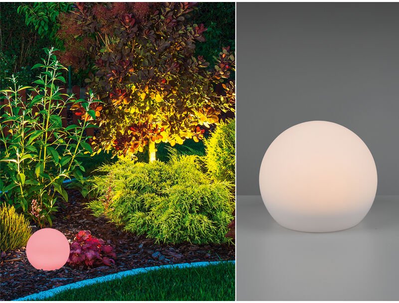 Trio Lighting - Solar Außenleuchte melo Kugelleuchte Garten - Dekokugel ø 20 cm