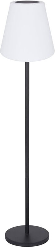 Solar & Akku Stehlampe mit Fernbedienung, auch per usb ladbar, Höhe 150cm