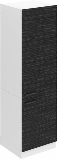 Kühlschrank Schrank Hochschrank Küche ssl. 60 cm Breite und 204 cm Höhe. Einbauschrank für Kühlschrank mit 2 Türen, Köni...