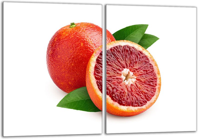 Glasschutzplatte für den Herd 2x40x52 Grapefruit