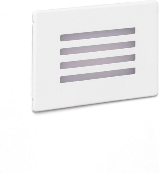 LED-Wandleuchte Außen 3W Einbau Adam Weiß