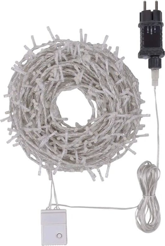 MiniCluster 6 cm 30 m LED Lichterkette warmweiß