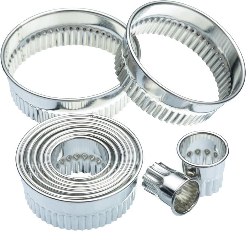 KitchenCraft Keks- und Gebäckausstecher-Set of Metall-Ausstechformen, 11tlg.