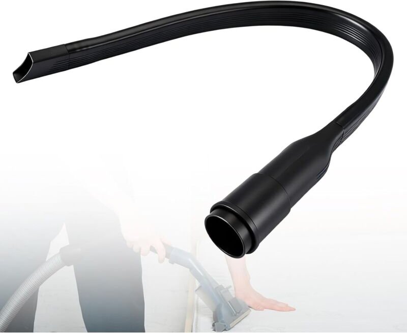 Extra lange, flexible Flachdüse mit 35-mm-Anschluss, lange, flexible Staubsaugerdüse für alle Staubsauger, universelle S...
