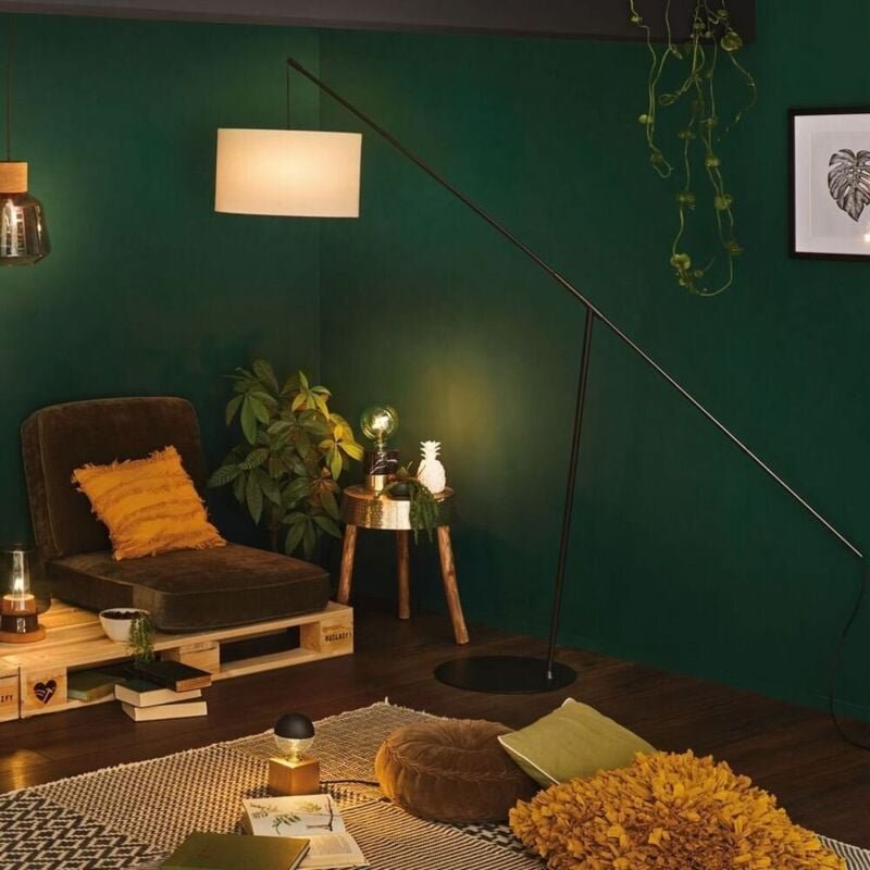 Paulmann Tischleuchte Neordic Dilja E27, messing gebürstet, dimmbar Tischleuchte