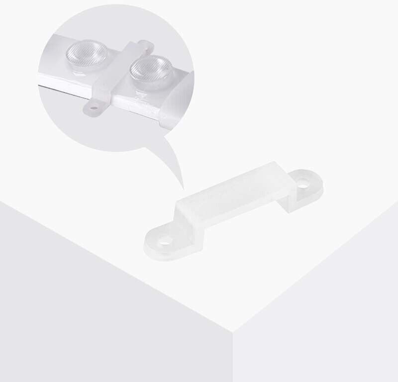 Befestigungsclips für flexible LED-Wandfluter und Streifen