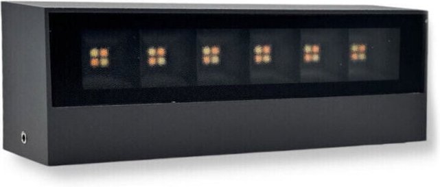 Trade Shop - APPLIQUE LED DA ESTERNO A DOPPIA EMISSIONE 14 WATT CCT 3 TONALITÀ DI LUCE IP65 176-3C - Grau