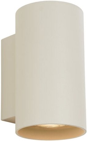 Thumbnail - Moderne Wandleuchte Beige GU10 50 mm rund 2-flammig - Sandy