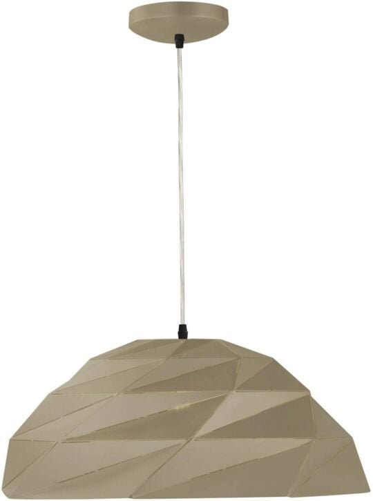 Searchlight Origami - 1 Light Dome Anhänger Metallic Gold, E27