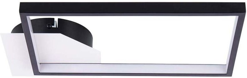 Deckenlampe Deckenleuchte Wohnzimmerlampe Schlafzimmerlampe schwarz LED L 31,6cm