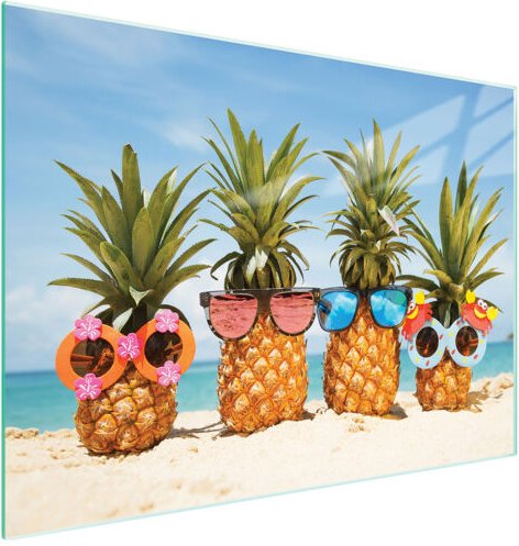 Glasschneidebrett 40x30 Ananas