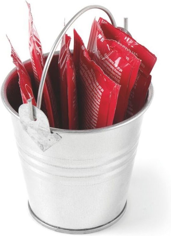 Eimer mit Griff, ⌀100x(H)90mm - Hendi