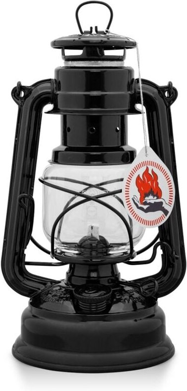Feuerhand Sturmlaterne 276 tiefschwarz Campingzubehör