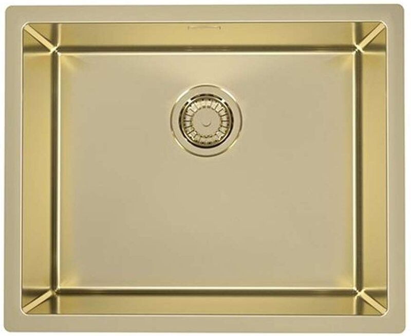 Alveus - Quadrix Monarch - Spüle 55x45 cm, Gold 1103382