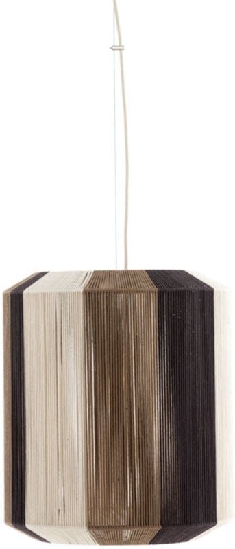 Hängeleuchte - Kozana - natürlich - textil - E27 - Light&living