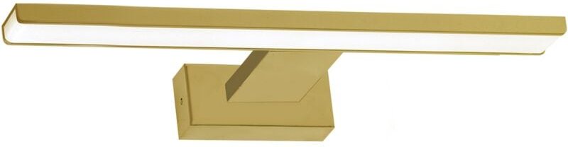 Goldene Wandleuchte über dem Bild 30 cm PINTO LED 7W Milagro