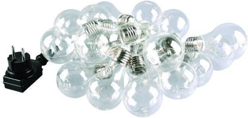 Gartengirlande LED 20xE27 5,3m 2,1W Goldlux 313263