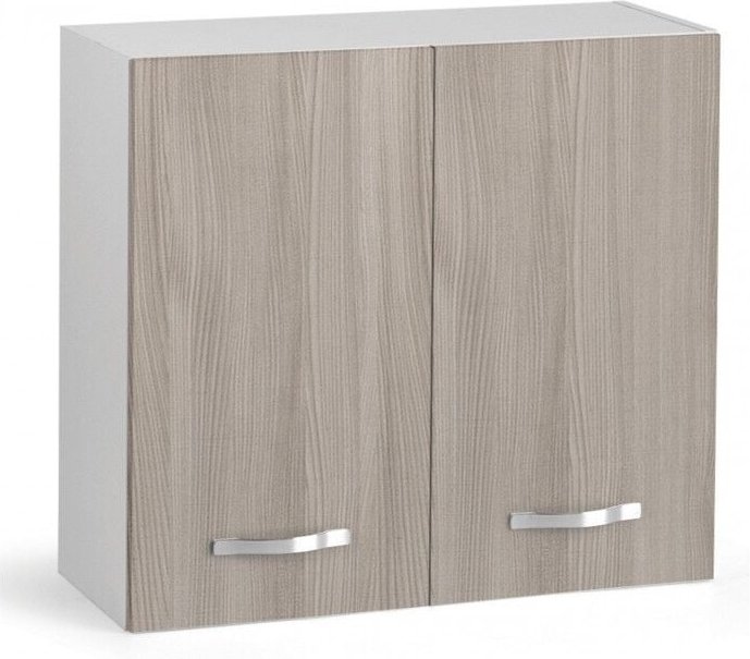 Modulare Wandeinheit Geschirrabtropfgestell für Küche Ulme cm 80x32xH 72 mit 2 Türen