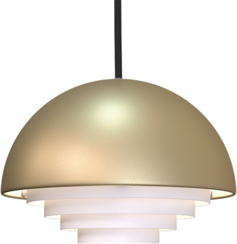 Herstal Dome Pendel-Deckenleuchte Messing 1x E27