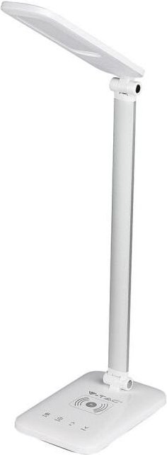 Thumbnail - V-TAC VT-1027 7W Touch-Farbwechsel 3in1 dimmbare LED-Tischlampe mit kabelloser Ladestation – SKU 218519
