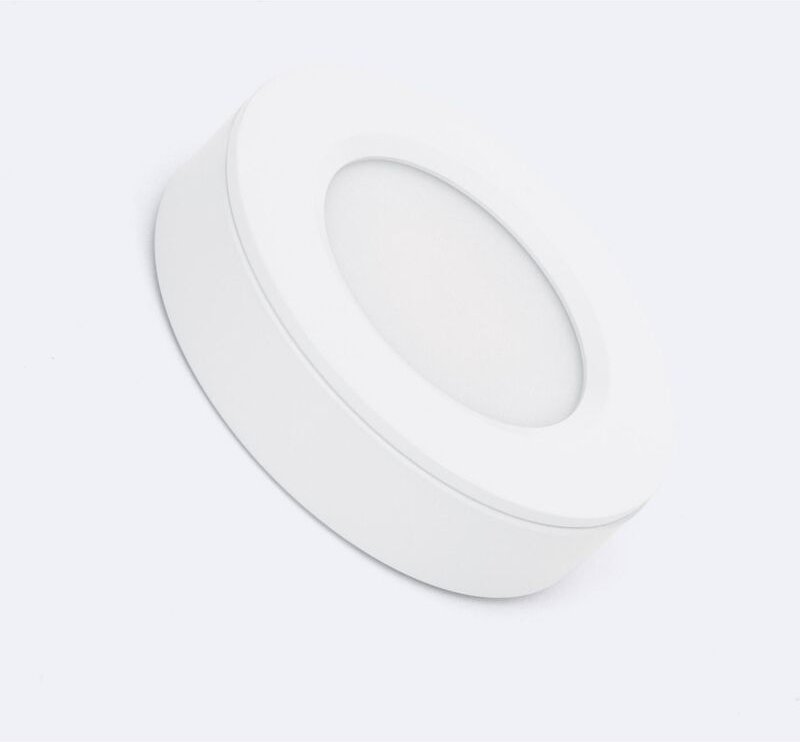 LED-Downlight Deckenleuchte Unterbau 3W 12V DC Rund Ø70 mm Schnitt Ø57 mm Wählbar (Warm-Neutral)