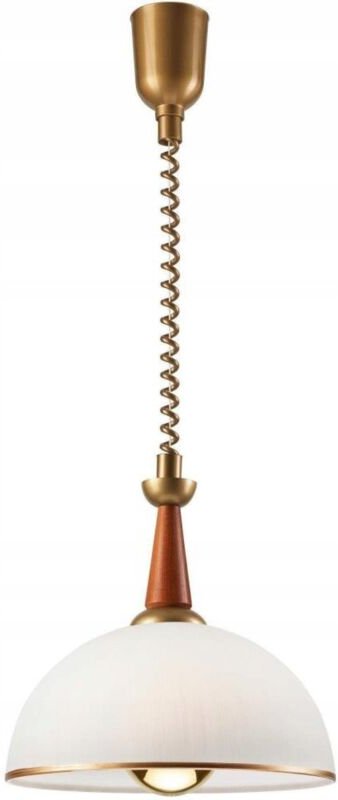 Lamkur Chiara 50065 Hängeleuchte Gold 64 cm Dimmbar