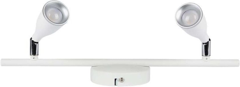 Thumbnail - V-TAC 9W Doppel-LED-Wandstrahler mit verstellbarem Kopf, Weiß, Warmweiß, IP20