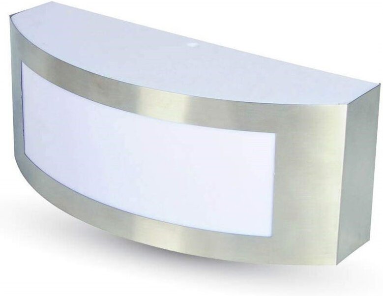 Trade Shop Traesio - Trade Shop - lampenfassung aussen glas VT7513 E27 IP44 design beleuchtung -