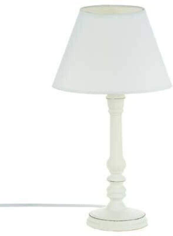 Atmosphera - Stehlampe mit Holzständer, interessante Ergänzung zur Beleuchtung von Räumen im Vintage-Stil