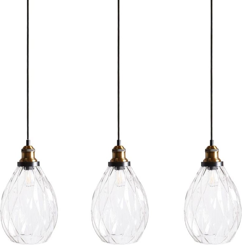 Hängeleuchte COOSA Glas Transparent