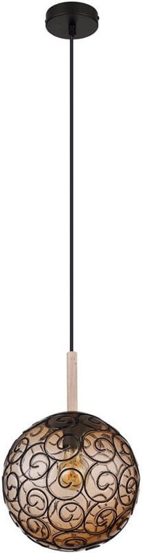 Pendelleuchte Hängelampe Esstischleuchte antik Wohnzimmerleuchte d 25 cm