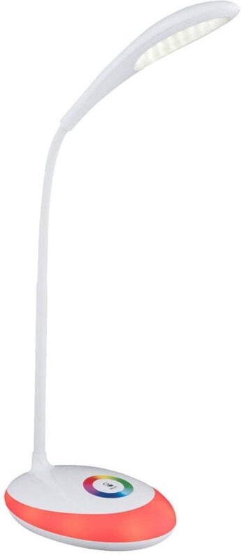 Tischlampe - Minea - weiß - kunststoff - - Globo