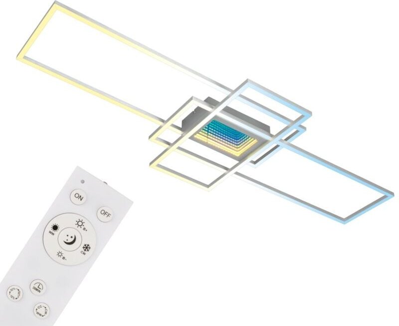 Led Deckenlampe led Deckenleuchte Infinity Mirror Tunneleffekt Wohnzimmer