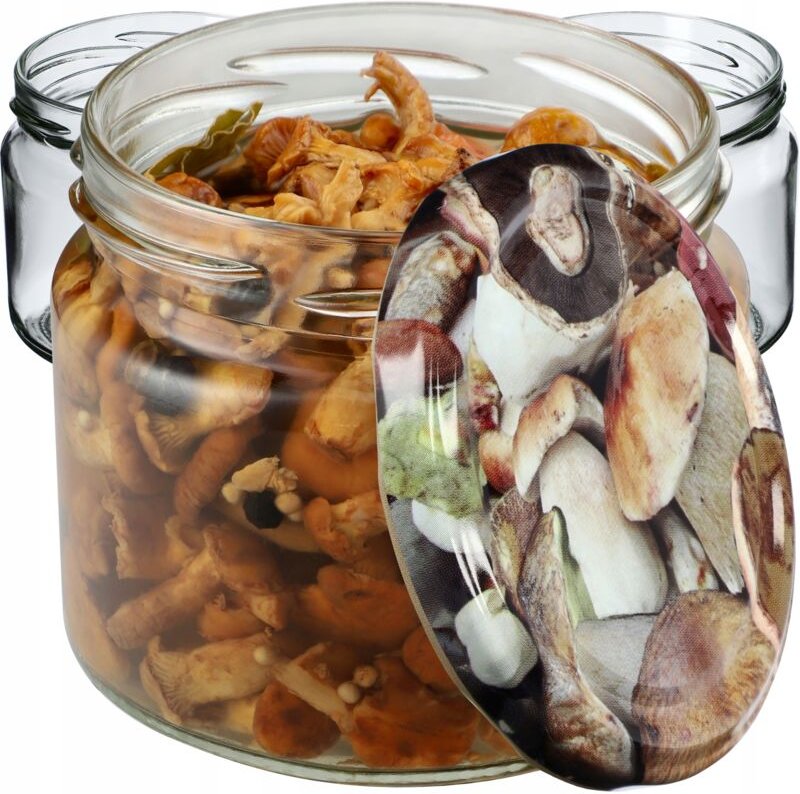 Kadax - Marmeladengläser mit Schraubdeckel, 330 ml, 20er-Pack, für Marmeladen, Konfitüren, Honig, mit