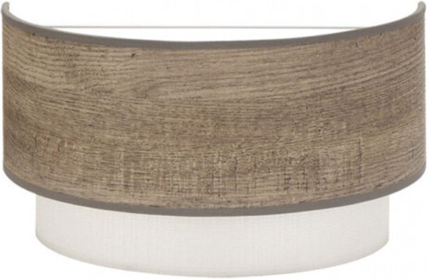 Wandleuchte 1L x E27 Modell Myriam Farbe Wood Grey fabrilamp