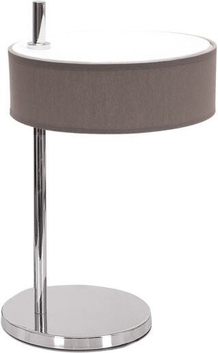 Haiti tischlampe 1xe14 chrom/topo 37x22x26 cm