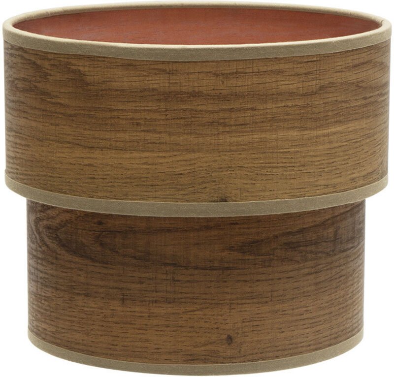 Fabrilamp - Lampenschirm oftable double Smile E14 (18 x 16 x 16 cm), mehrfarbig, Einheitsgröße