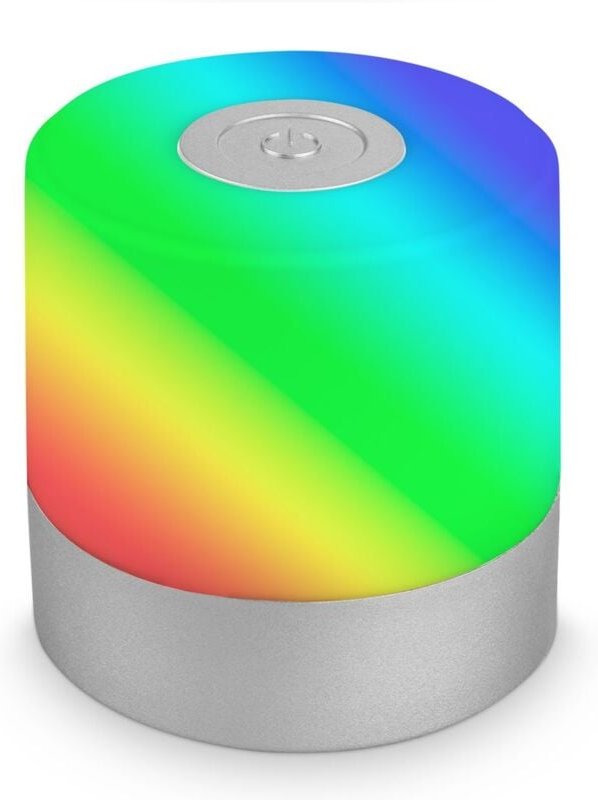 Briloner - Mini led Akku Tischleuchte IP44, Buntes und weißes Licht, rgb Tischlampe, Farbwechsel, Touch, Mobiles Licht, ...