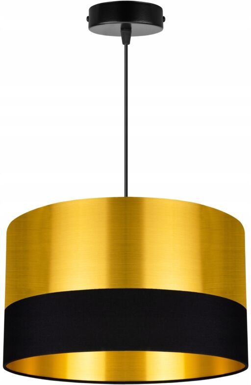 Deckenhängelampe, Goldener Lampenschirm, Led