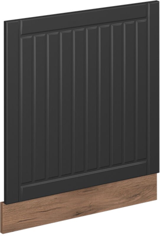 Frontblende Fame-Line, Dunkelgrau, 60 cm ohne Arbeitsplatte, Vicco