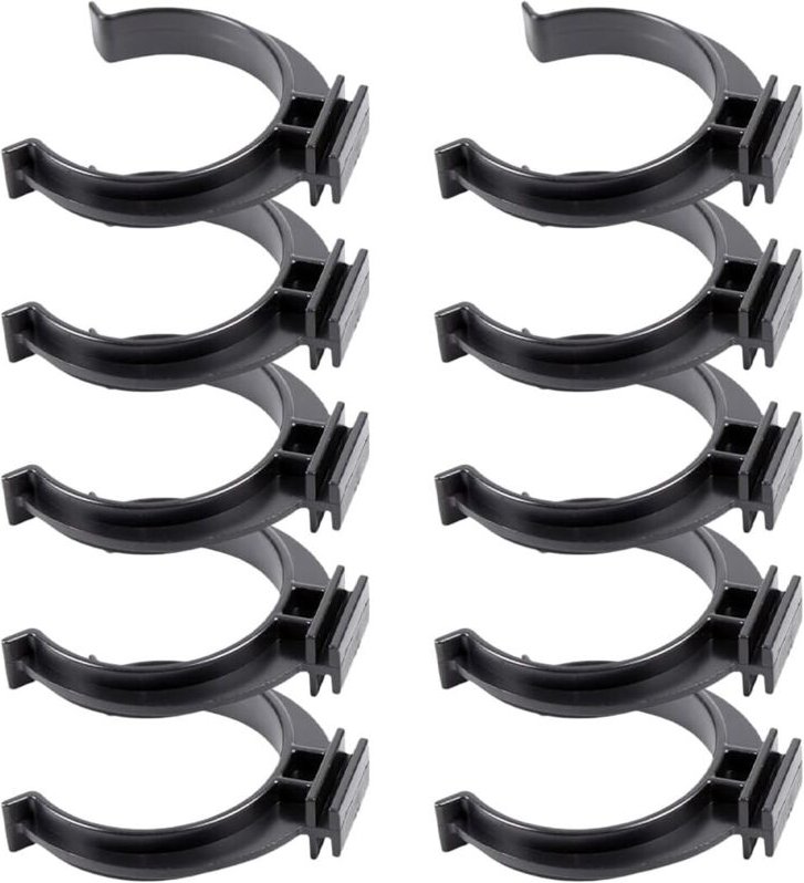 10 Stück Sockelleistenclip, Sockelleistenclip, Sockelleistenklammer, Küchensockelleiste, Sockelleistenclip, Badewannenve...